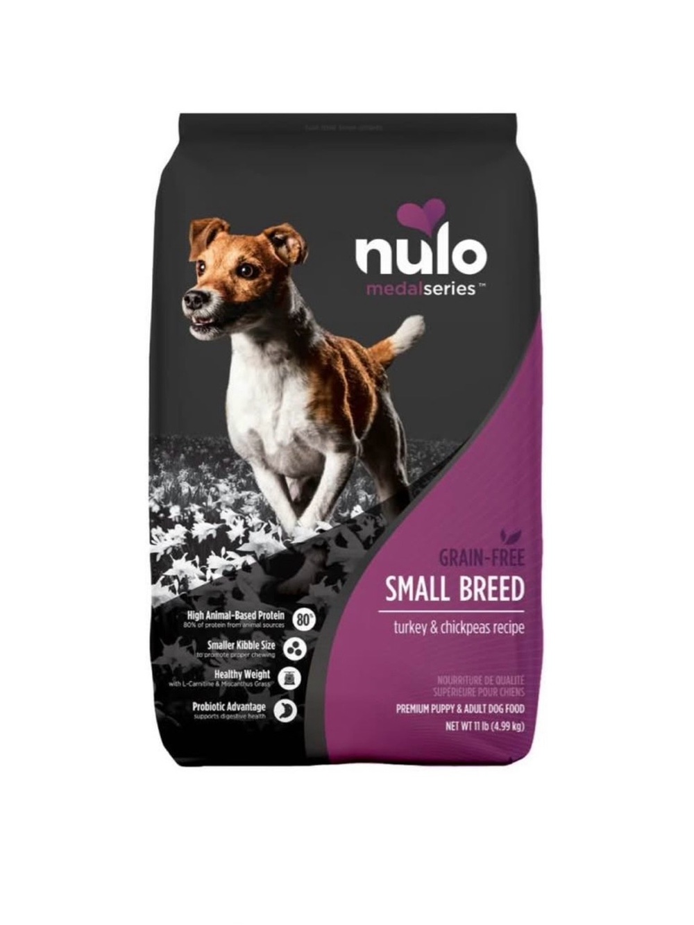 Nulo Small Breed Grain-Free Turkey & Chickpeas Dog Food - 7 lbs 13.8 oz